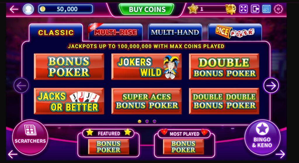 Mystic slots - video poker games to play