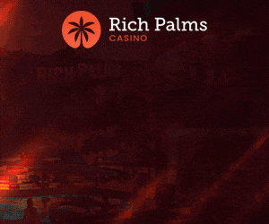 Rich Palms Casino 300% Bonus Plus 66 Free Spins