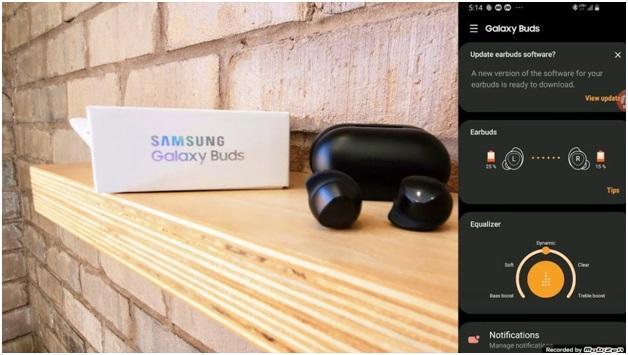 Samsung Galaxy Ear Buds App for Windows Mobile