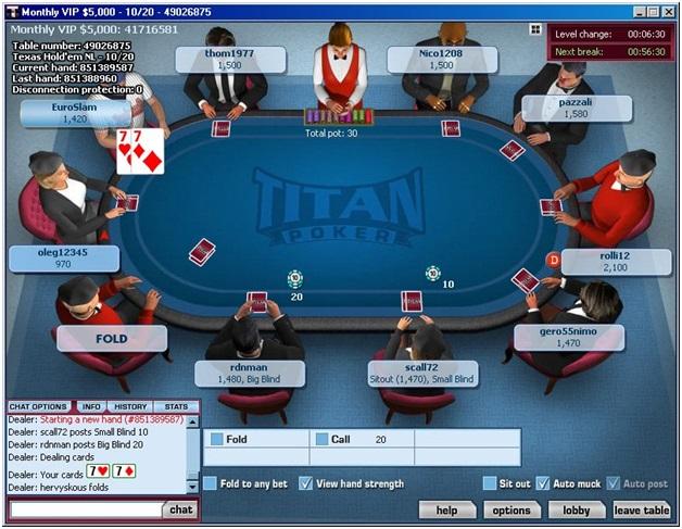 Titan Poker Card Games