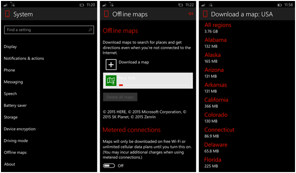 Windows Mobile Download Map